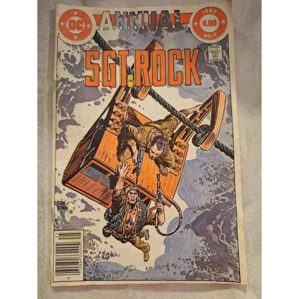 L5452: Superman Family #221,‎ Vol 1/SGT ROCK /DETECTIVE BATMAN  LOT OF 3